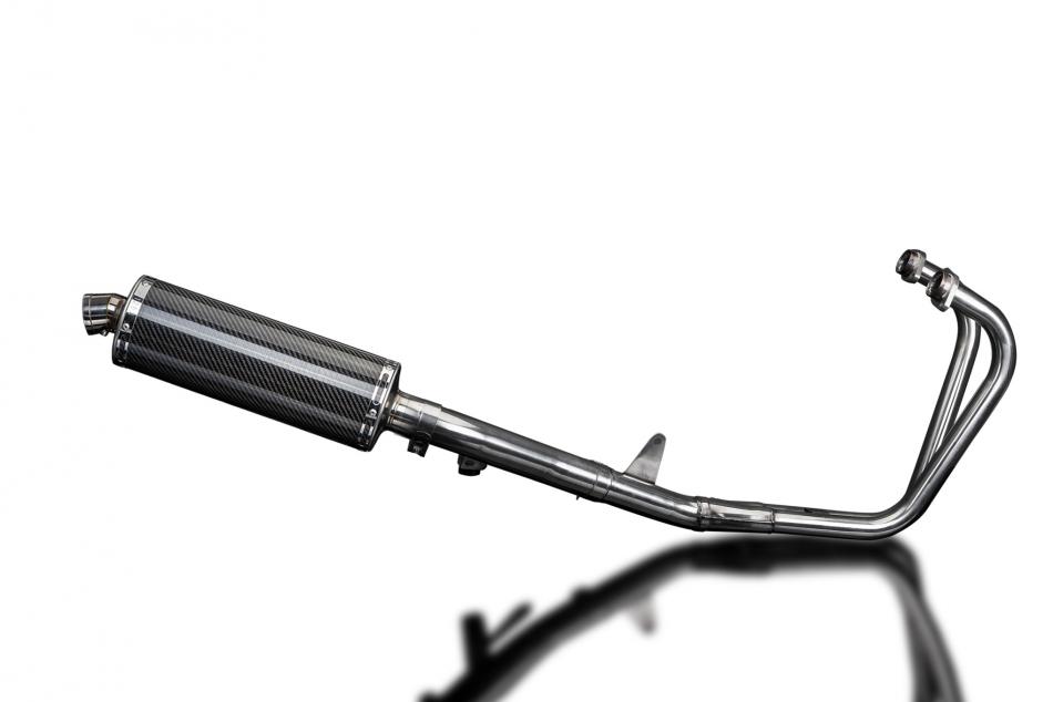 HONDA CB500 SPORT 1994-2003 Echappement Complet 2-1 350mm Ovale Carbone