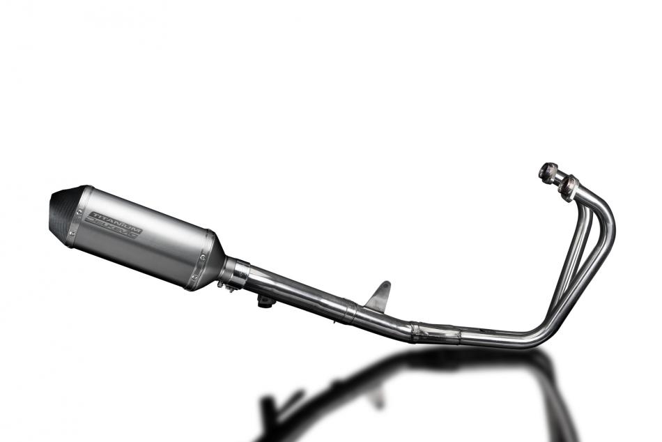 Honda CB500 S Sport 1994-2003 Echappement 2-1 Silencieux 260mm X-Ovale Titane