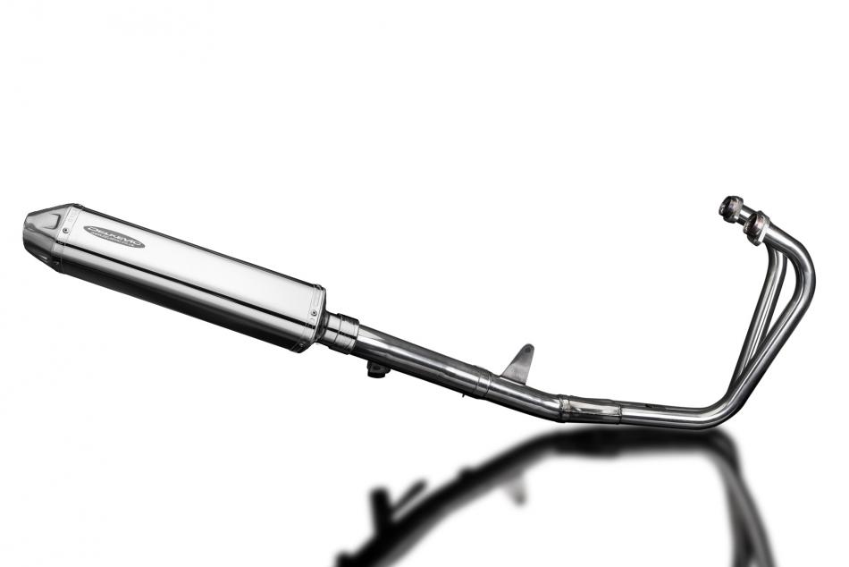 Honda CB500 S Sport 94-03 Echappement Complet 2-1 Silencieux 420mm TriOvale Inox
