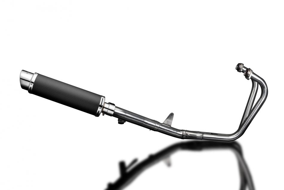 HONDA CB500 SPORT 1994-2003 Echappement Complet 2-1 Silencieux350mm Rond Carbone