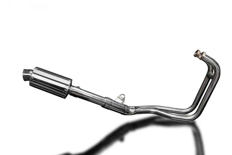 KAWASAKI ER5 1996-2007 Echappement 2-1 Complet 225mm Ovale Inox PISTE