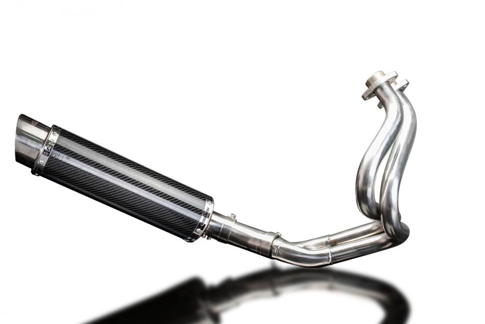 KAWASAKI ER6N ER6F 2012-2016 Echappement Complet 2-1 Silencieux 350 Rond Carbone