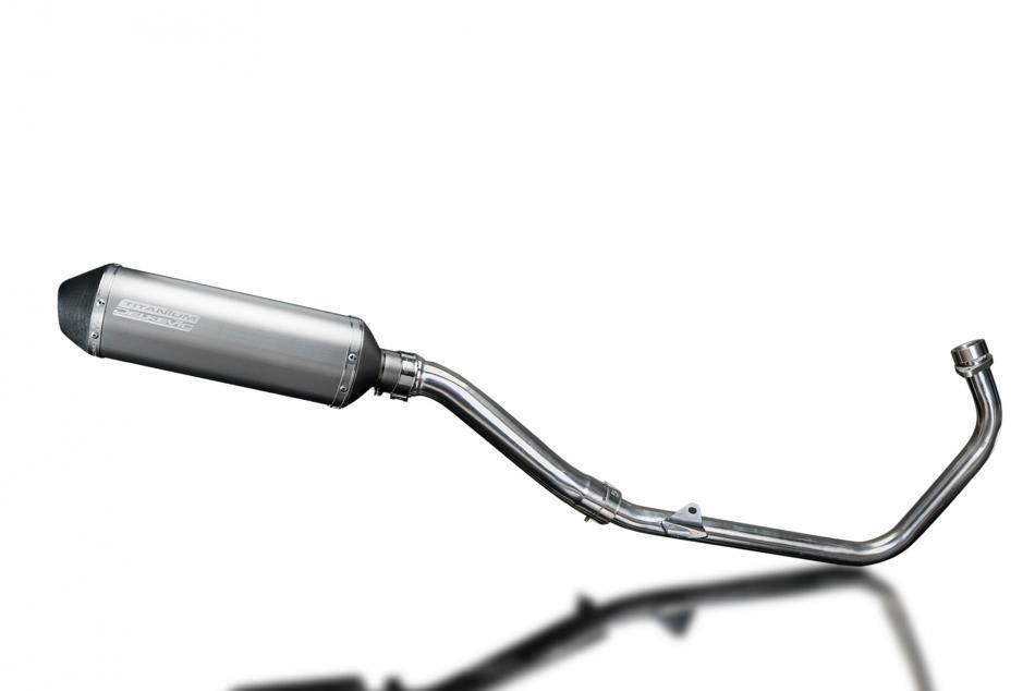HONDA CBR250R 2011-2013 Echappement Complet Silencieux 343mm X-Ovale Titane