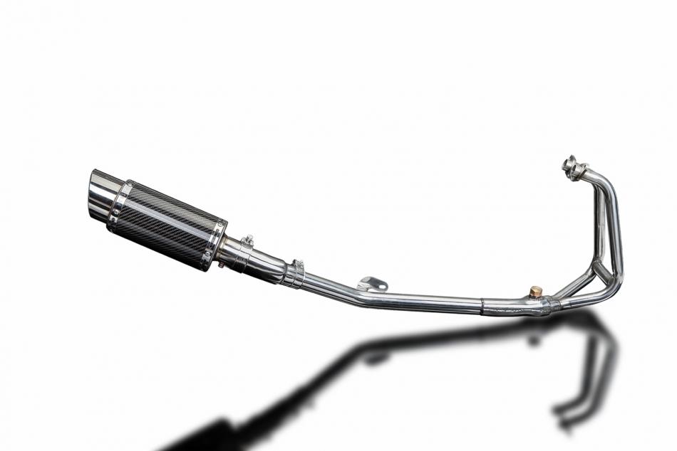 KAWASAKI NINJA 250R 2008-2013 Echappement 2-1 Complet 200mm Rond Carbone PISTE