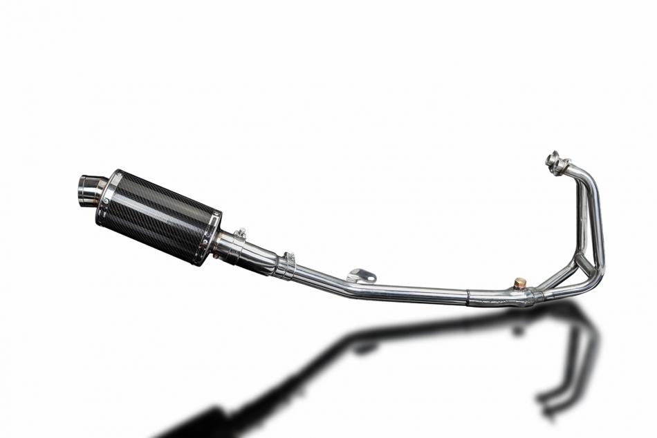 KAWASAKI NINJA 250R 2008-2013 Echappement 2-1 Complet 225mm Ovale Carbone PISTE