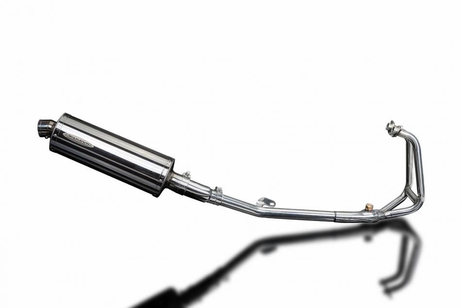 KAWASAKI NINJA 250R 2008-2013 Echappement 2-1 Complet Pot 350 Ovale Inox