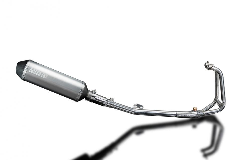 KAWASAKI NINJA 250R 2008-2013 Echappement Complet 2-1 Pot 343mm X-Ovale TiTANE