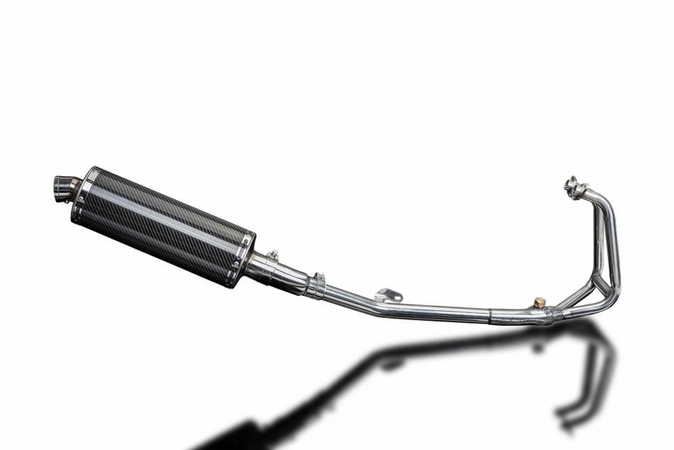 KAWASAKI NINJA 250R 2008-2013 Echappement 2-1 Complet Pot 350 Ovale Carbone