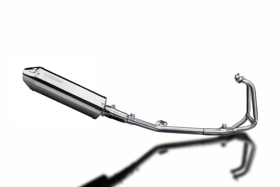 KAWASAKI NINJA 250R 2008-2013 Echappement Complet 2-1 Pot 320mm Tri-Ovale Inox