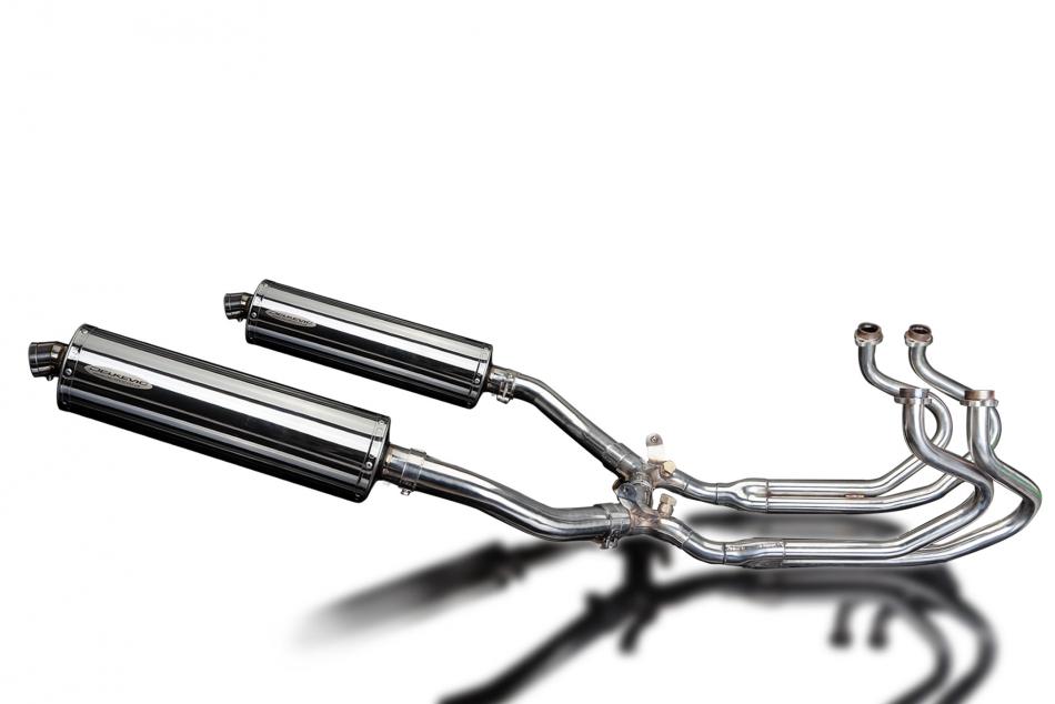 HONDA ST1300 PAN EUROPEAN ABS 2002-2017 Echappement 4-2 Complet 450mm Ovale Inox