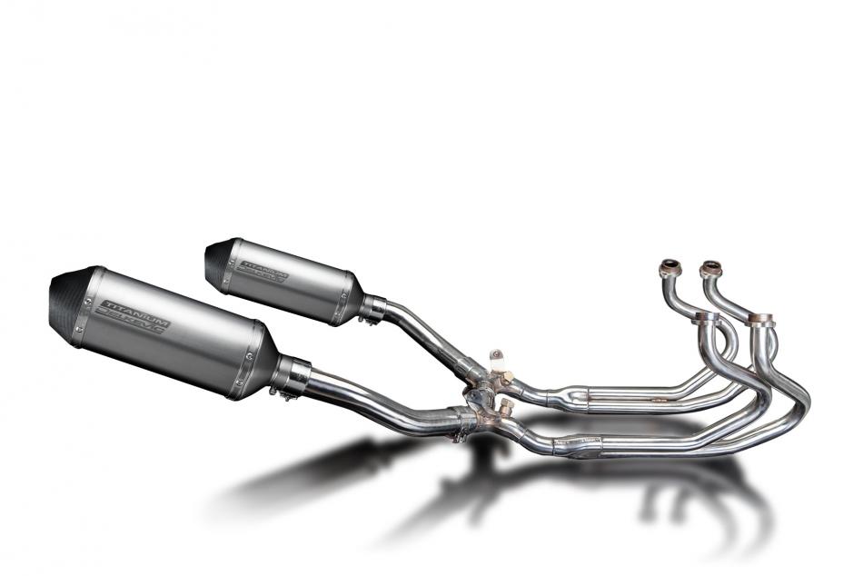 Honda ST1300 Pan European ABS Echappement 4-2 Silencieux 260mm X-Ovale Titane