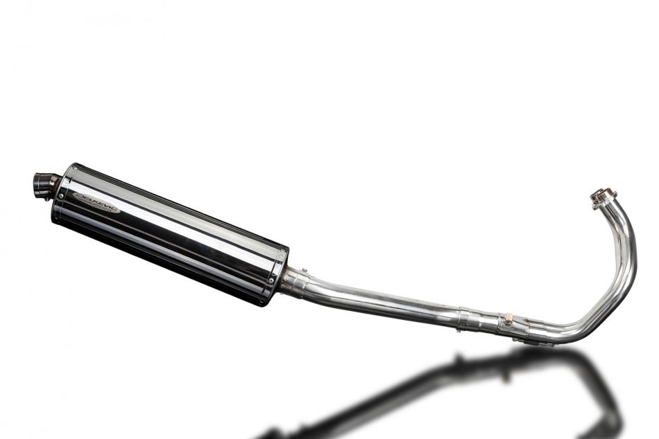 YAMAHA MT07 2014-2021 Echappement 2-1 Complet Sielncieux 450mm Ovale Inox