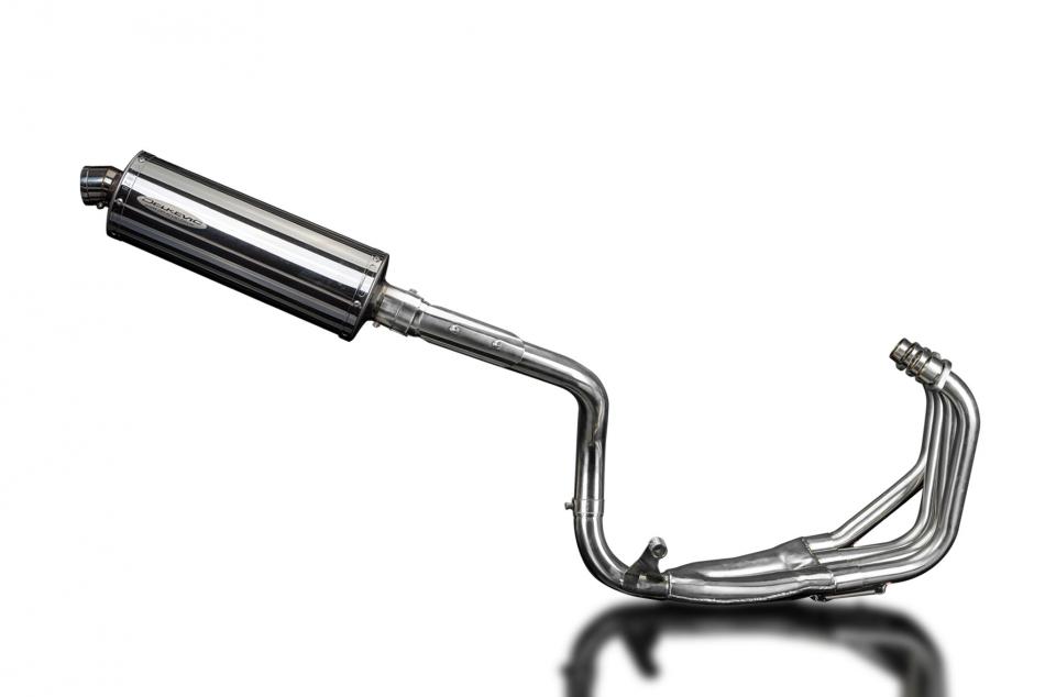 HONDA CB600F HORNET 1998-2002 Echappement 4-1 Complet 350mm Ovale Inox