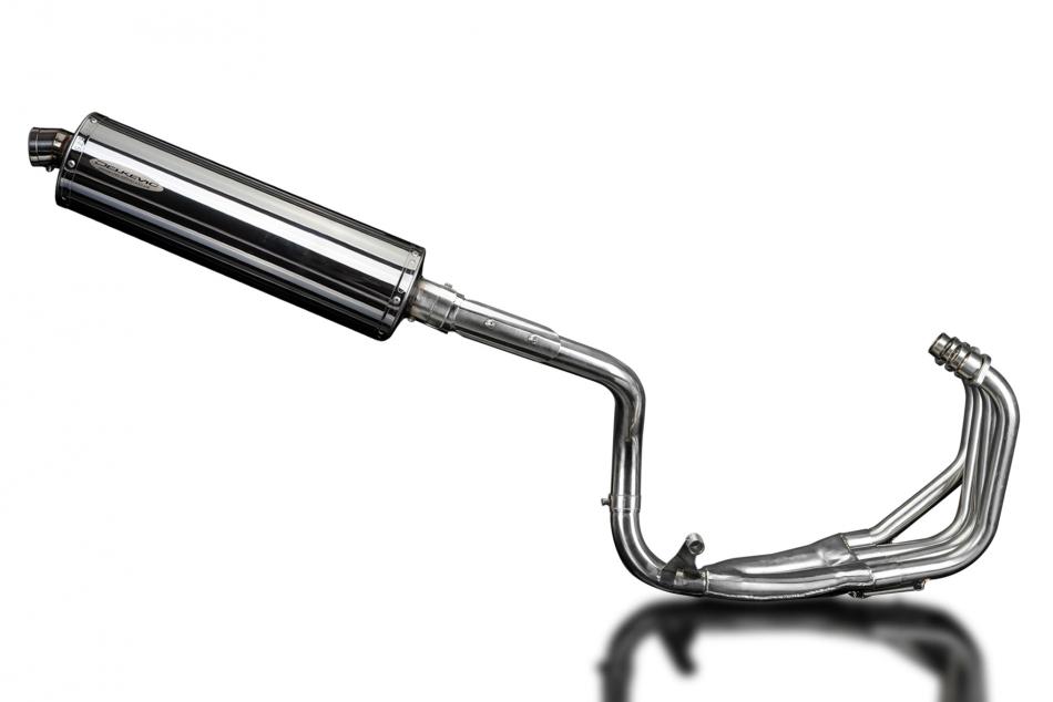 HONDA CB600F HORNET 1998-2002 Echappement 4-1 Complet 450mm Ovale Inox