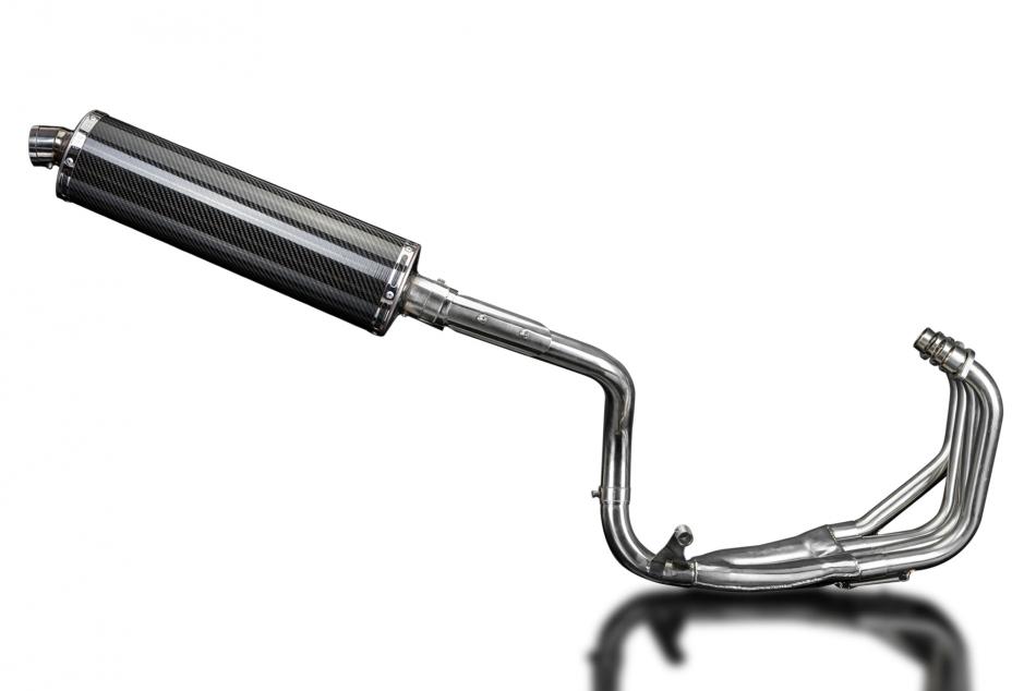 HONDA CB600F HORNET 1998-02 Echappement Complet 4-1 Silencieux 450 Ovale Carbone