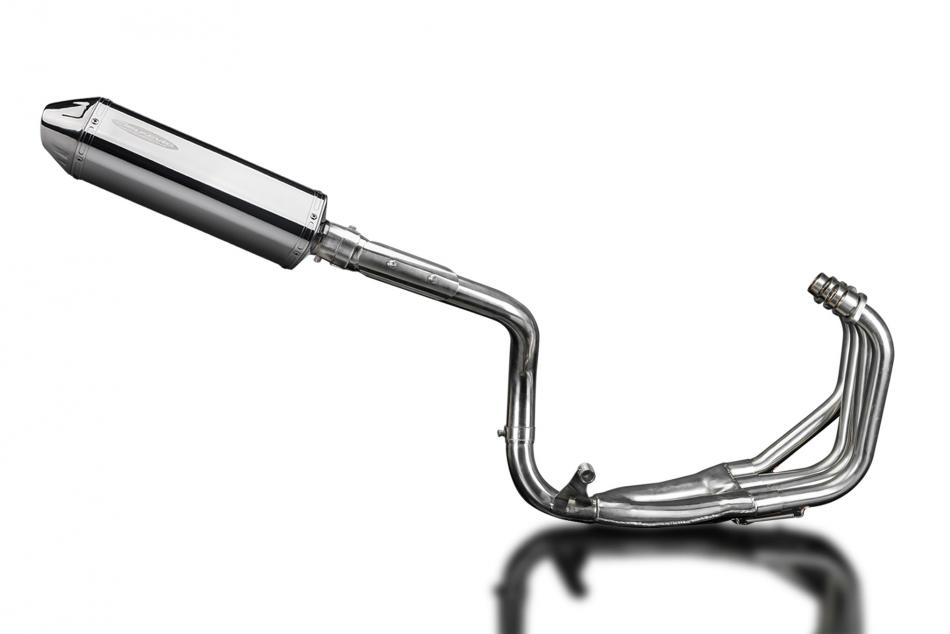 HONDA CB600F HORNET 1998-2002 Echappement Complet 4-1 Pot 320mm Tri-Ovale Inox