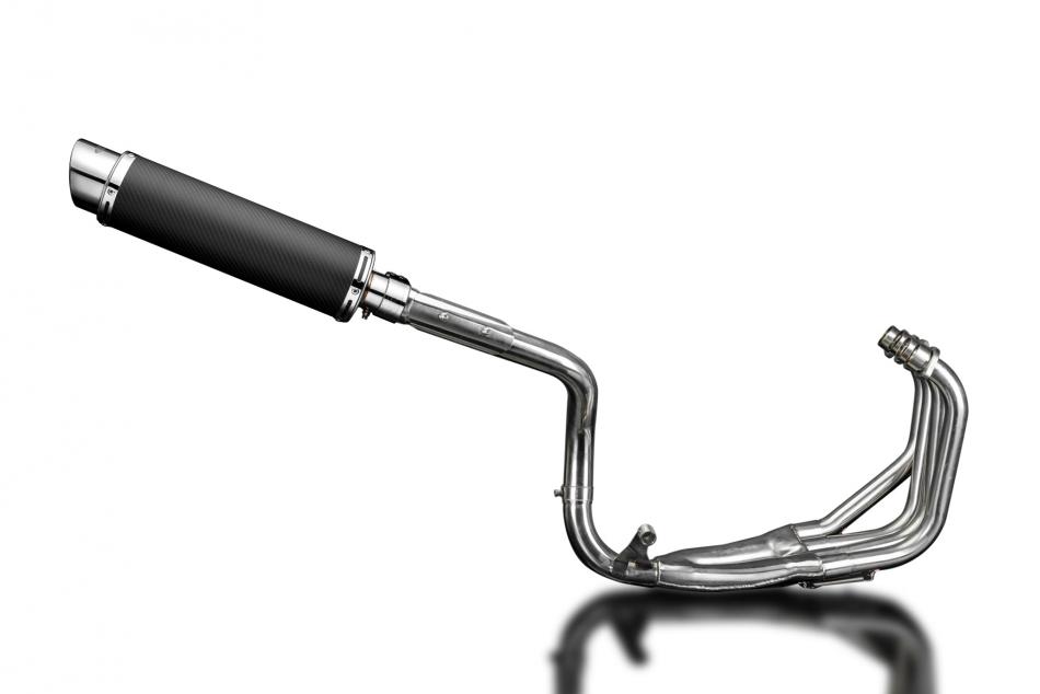 HONDA CB600F HORNET 1998-2002 Echappement Complet 4-1 Silencieux350 Rond Carbone