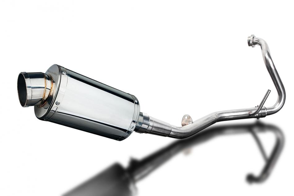 YAMAHA YZF-R125 2008-2013 Echappement Complet DECAT 225mm Ovale Inox PISTE