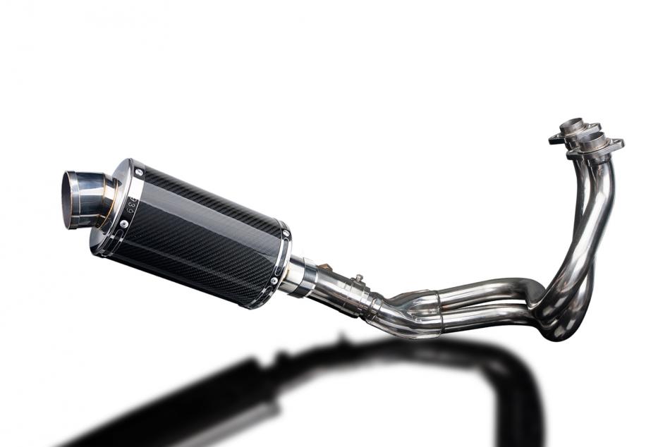 KAWASAKI ER6N ER6F 2006-2011 Echappement 2-1 Complet 225mm Ovale Carbone PISTE