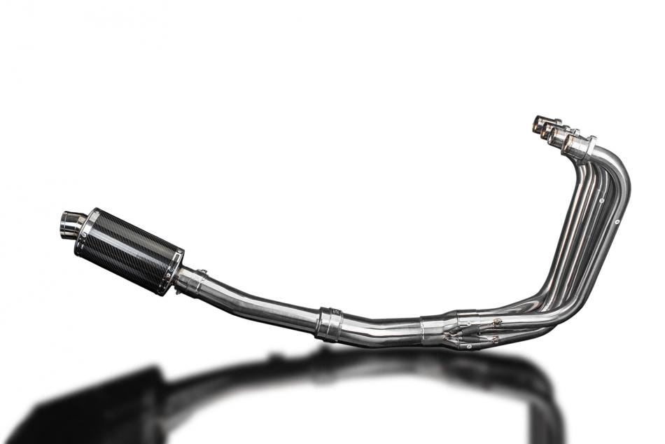 KAWASAKI ZR7S 1999-2004 Echappement 4-1 Complet 225mm Ovale Carbone PISTE