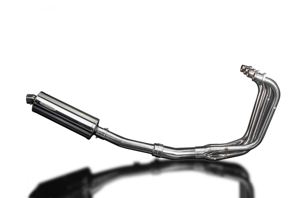 KAWASAKI ZR7S 1999-2004 Echappement 4-1 Complet 350mm Ovale Inox