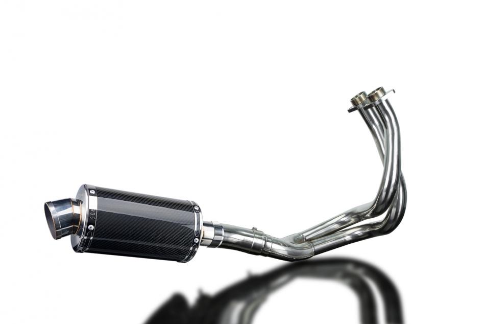 KAWASAKI KLE650 VERSYS 2015-2021 Echappement 2-1 Complet 225 Ovale Carbone PISTE