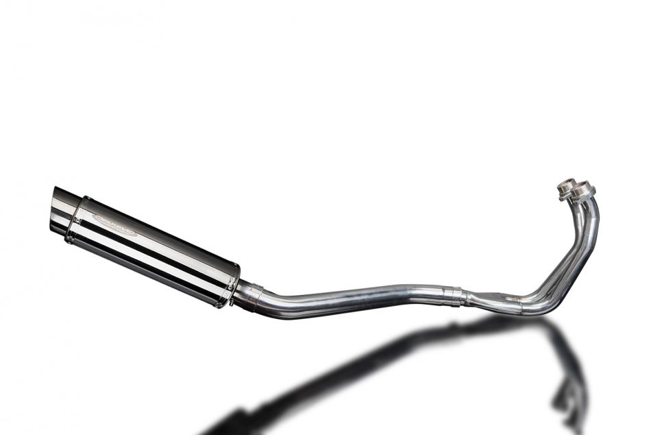 YAMAHA TDM850 1992-2001 Echappement Complet 2-1 Silencieux 350mm Rond Inox