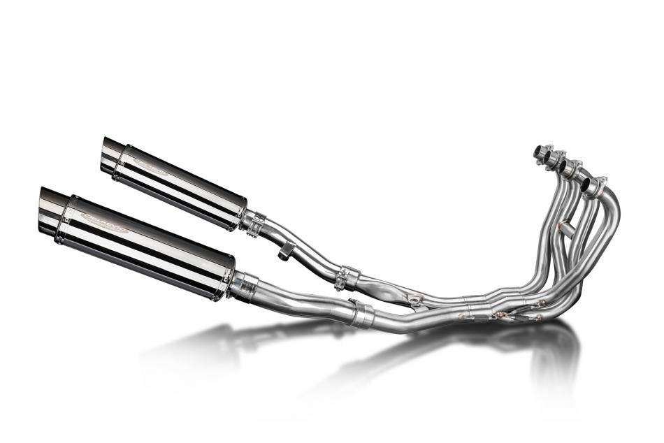 KAWASAKI ZZR400 ZZR600 SystÃ¨me Complet SL10 350mm Rond Inox Echappement