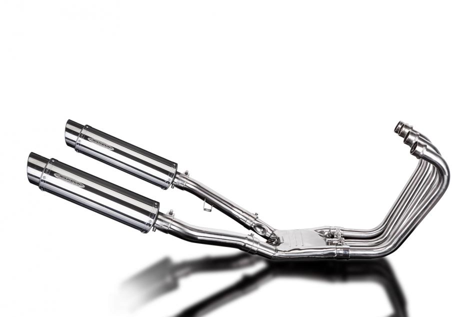 YAMAHA FJ1200 3CV 1988-1990 Echappement Complet 4-2 Silencieux 350 Rond Inox