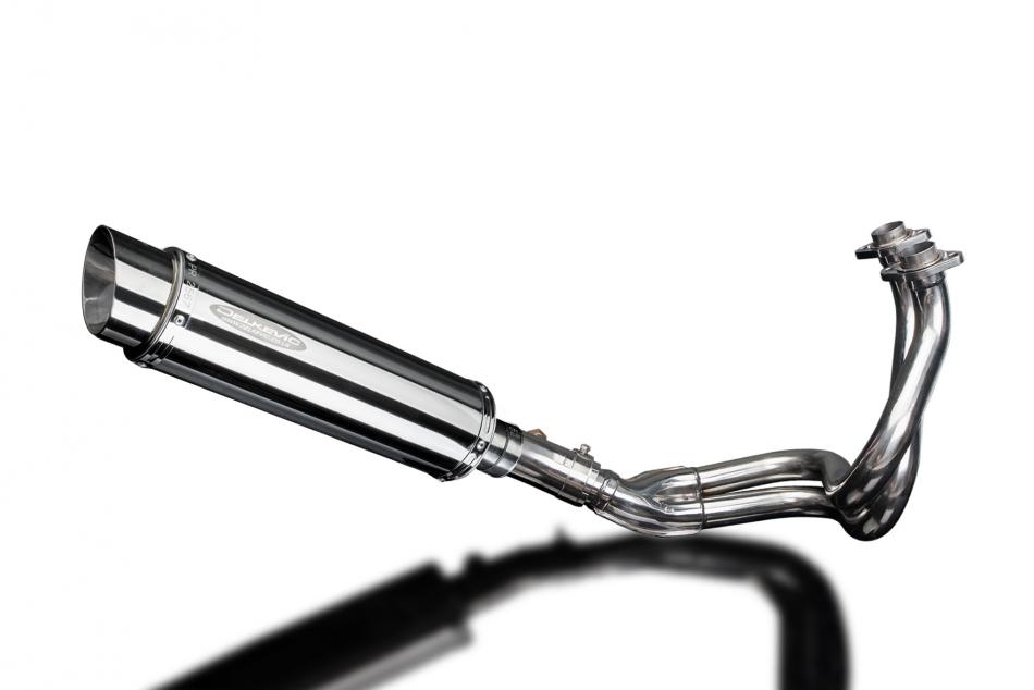 KAWASAKI KLE650 VERSYS 2007-2014 Echappement Complet 2-1 Pot 350mm Rond Inox