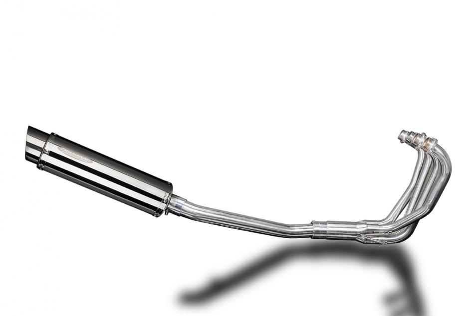 SUZUKI GSX750F Sport 1998-2006 Echappement Complet 4-1 Silencieux 350mm Rond Inox