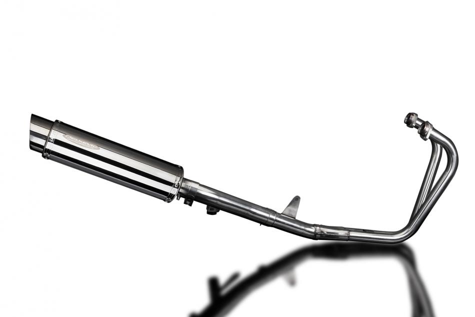 HONDA CB500 SPORT 1994-2003 Echappement Complet 2-1 Silencieux 350mm Rond Inox