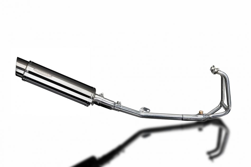 KAWASAKI NINJA 250R 2008-2013 Echappement Complet 2-1 Silencieux 350mm Rond Inox