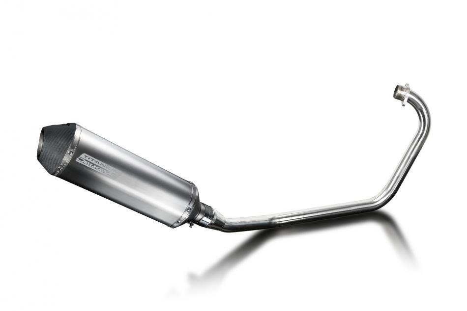 KYMCO CK1 2014-2015 Echappement Complet Silencieux 343mm X-Ovale Titane