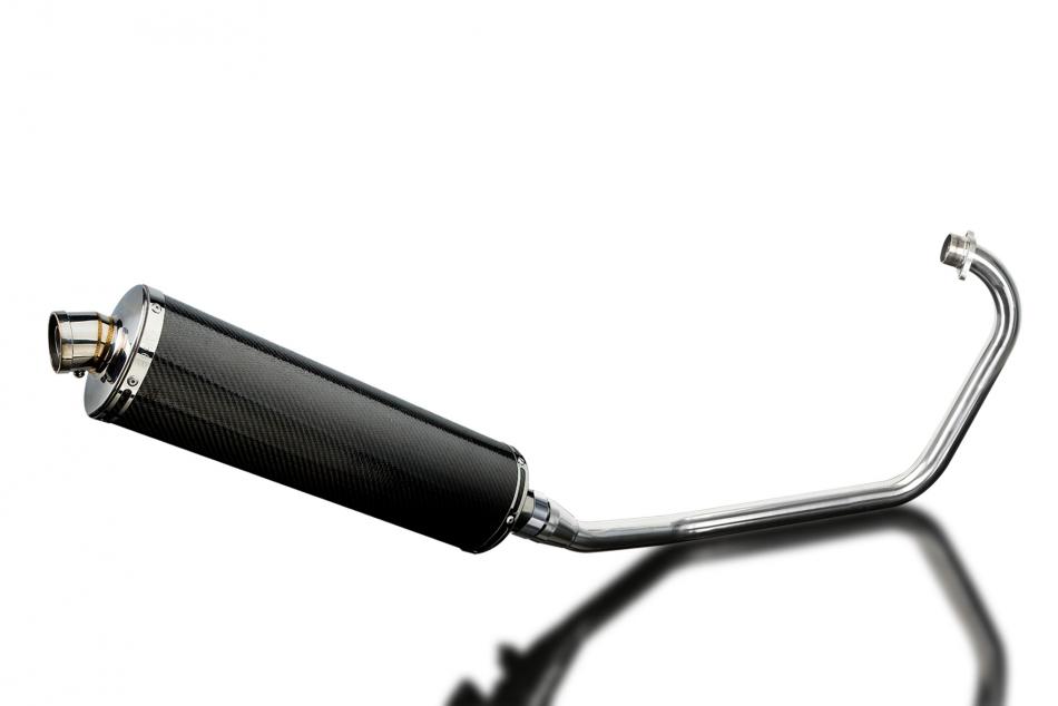 KYMCO CK1 2014-2015 Echappement Complet Silencieux 450mm Ovale Carbone