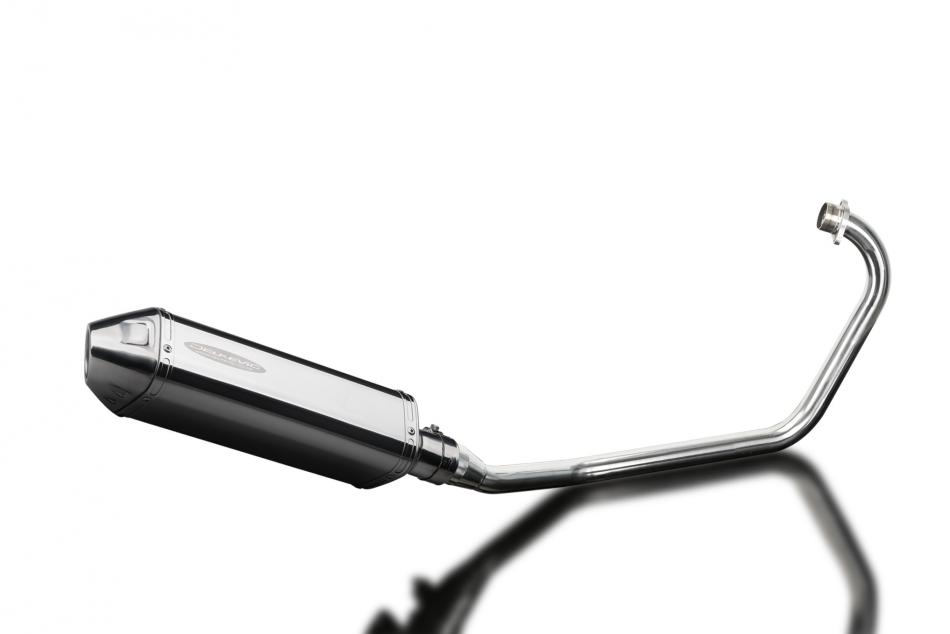 KYMCO CK1 2014-2015 Echappement Complet Silencieux 320mm Tri-Ovale Inox