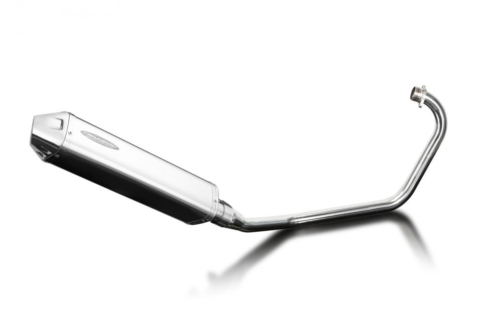 Kymco CK1 2014-2015 Echappement Complet Silencieux 420mm Tri-Ovale Inox