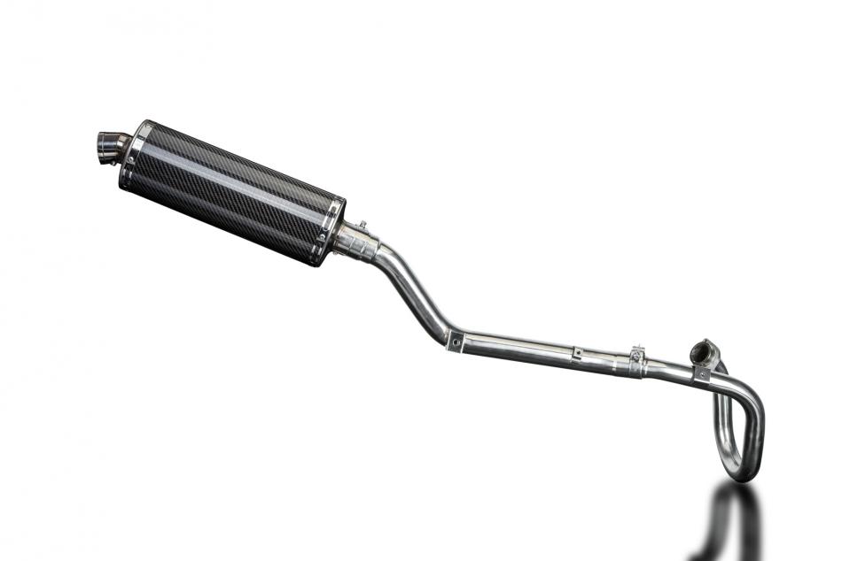 SUZUKI DRZ400S DRZ400SM 2000-2019 Echappement Complet Pot 350mm Ovale Carbone