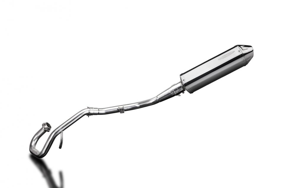 YAMAHA WR125R 2009-2018 Echappement Complet Silencieux 320mm Tri-Ovale Inox