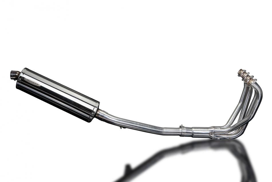 SUZUKI GSX750 1998-2002 Echappement 4-1 Complet 450mm Ovale Inox