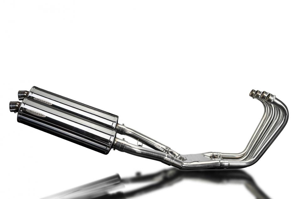 YAMAHA FJ1100 1984-1985 Echappement 4-2 Complet 450mm Ovale Inox