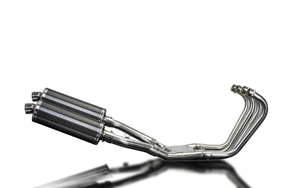 YAMAHA FJ1100 1984-1985 Echappement 4-2 Complet 350mm Ovale Carbone