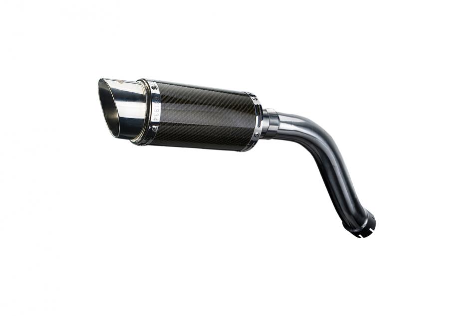 SUZUKI SV650 SV650S 2003-2015 Echappement HAUT Silencieux 200 Rond Carbone PISTE