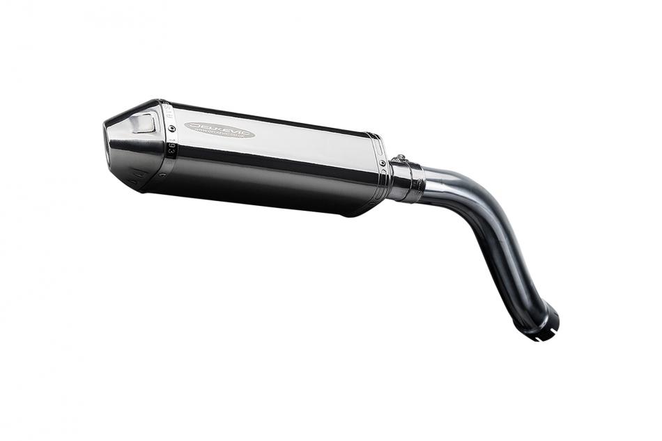 Inox 320mm Triovale Pot Echappement Silencieux Suzuki SV650 03-15 Hi-Level