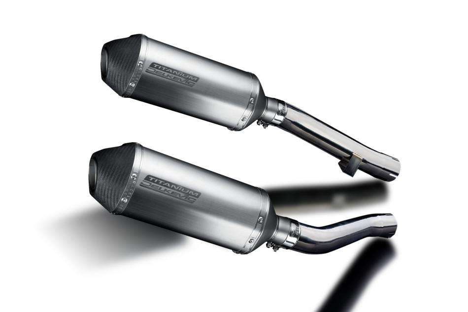 YAMAHA XJR1300 2004-2006 Echappement Silencieux 260mm X-Ovale Titane