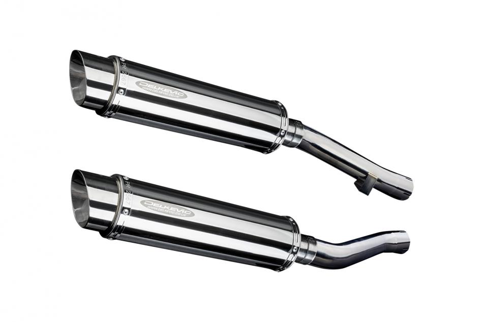 YAMAHA XJR1300 2004-2006 Echappement Silencieux 350mm Rond Inox