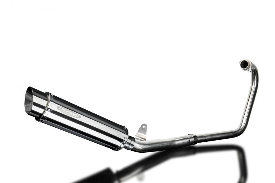 HONDA CBF250 2004-2012 Echappement Complet Silencieux 350mm Rond Inox