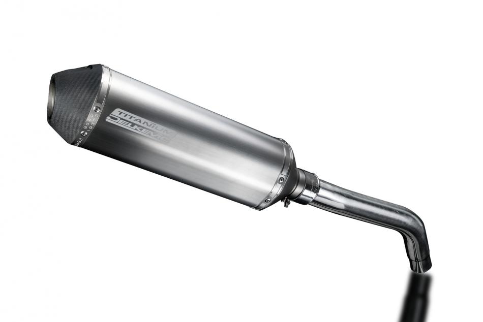 Triumph Tiger 800 XR 2015-2019 Echappement KIT-Silencieux 343mm X-Ovale Titane