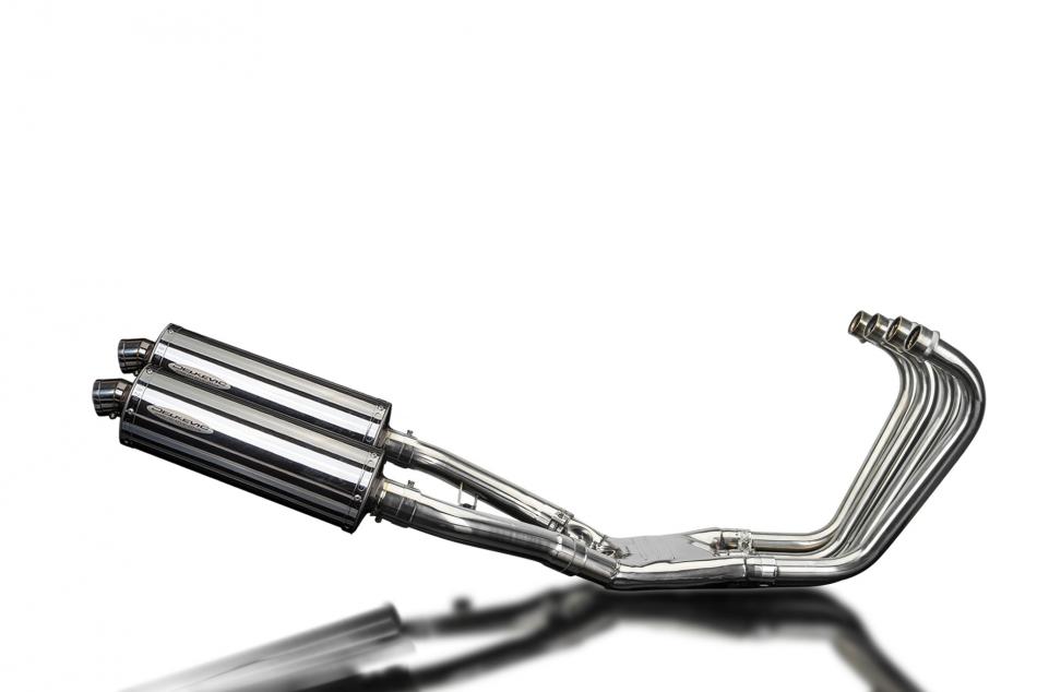 YAMAHA FJ1200 1TX 1986-1987 Echappement 4-2 Complet 350mm Ovale Inox