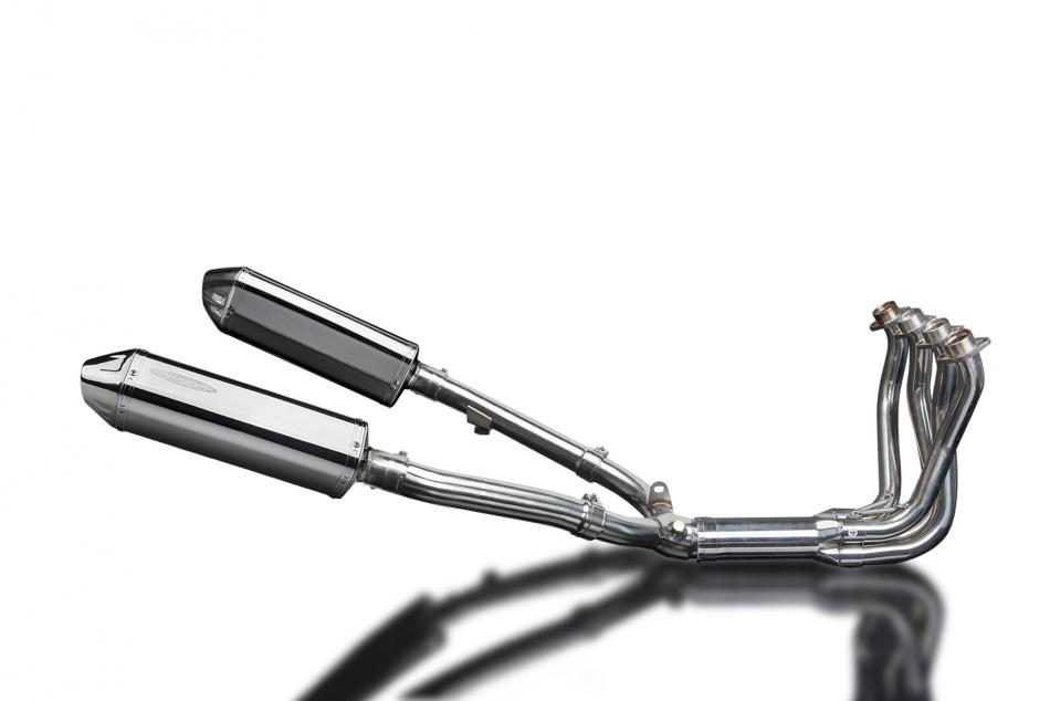 HONDA CB1100SF X11 1999-2002 Echappement Complet 4-2 Pot 320mm Tri-Ovale Inox